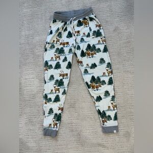 Adult Burt's Bees Baby Soft Gray Pajama Pants